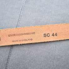 Load image into Gallery viewer, Vintage Laura Ashley Belt Genuine English Leather Skinny Nude Pink Gold 30-34''