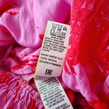 Load image into Gallery viewer, Rosie for Autograph Playsuit M&S Romper Pink Red Modal Beach Coverup Shorts 10