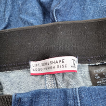 Load image into Gallery viewer, Next Lift Slim & Shape Jeans Leggings High Rise Skinny Elasticated Waist 12 R