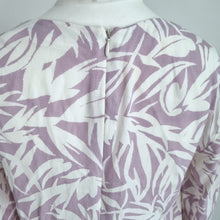 Load image into Gallery viewer, Boden Embellished Beaded Blouse UK 8 Lilac Purple Floral Viscose Top Work Lined