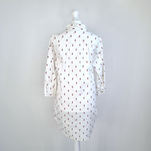 Load image into Gallery viewer, Chocoolate Shirt Royal Guard Print English Tunic Pockets Top 100% Cotton Small