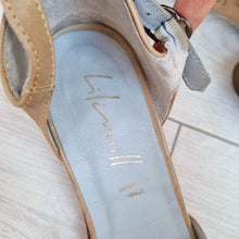 Load image into Gallery viewer, Lilimill Shoes Real Leather Mary Janes Ankle Strap Tan Mid Ankle Strap EU41 UK8