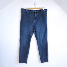 Load image into Gallery viewer, Next Lift Slim & Shape Jeans UK 20 R Skinny High Rise Dark Blue Stretch Indigo