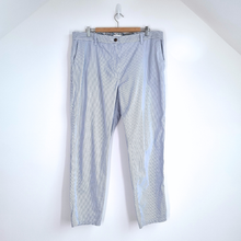 Load image into Gallery viewer, Bundle M&S Chino Trousers UK 18 Regular Blue Pink 2x Striped Cotton Stretch