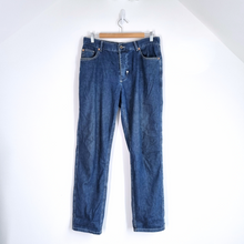 Load image into Gallery viewer, United Colors of Benetton Jeans Relaxed Fit Carpenter Elastic Waist Blue W34