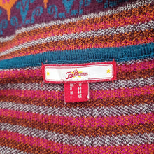 Load image into Gallery viewer, Joe Browns Fairisle Dress UK 18 Jumper Knitted A Line Long Sleeves Casual Work