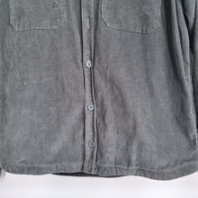 Load image into Gallery viewer, Howies Corduroy Mens Shirt XL Overshirt Jacket Green Pockets Shacket 100% Cotton