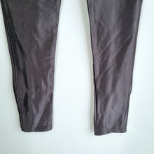 Load image into Gallery viewer, Alice & You Disco Pants Leggings Trousers UK 12 Skinny Stretch High Rise Grey