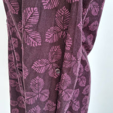 Load image into Gallery viewer, Seasalt Cornwall Corduroy Tunic Top Terrazzo Burgundy Pockets Leaf Smock 12