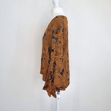 Load image into Gallery viewer, & Other Stories Blouse Silk Blend Paisley Jacquard Flared Sleeves Party Top 8