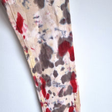 Load image into Gallery viewer, James Jeans Twiggy Skinny Size 26 Abstract Tie-Dye Print Designer Stretch
