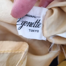 Load image into Gallery viewer, Vintage Tokyo Lyonette Dress Yellow Shirt Sundress Lined 40s Nautica Fits 8 10