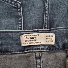 Load image into Gallery viewer, Next Lift Slim & Shape Jeans UK 20 R Skinny High Rise Dark Blue Stretch Indigo
