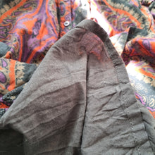 Load image into Gallery viewer, Joe Browns Dress Paisley Lace Up Sides Lined Cotton Button Down Long Sleeves 18