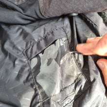 Load image into Gallery viewer, Zimtstern Men's Coat Parka Windbreaker Black Hooded Zipped Pockets Ski Large