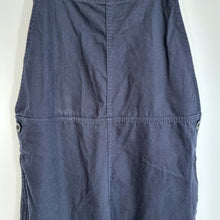 Load image into Gallery viewer, COS Dungarees Cotton Wide Leg Medium Oversized Navy Utility Workwear Overall