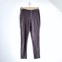 Load image into Gallery viewer, Alice & You Disco Pants Leggings Trousers UK 12 Skinny Stretch High Rise Grey