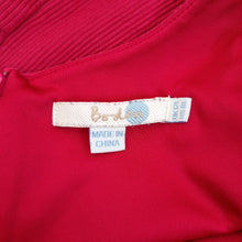 Load image into Gallery viewer, Boden Dress Shift Work Berry Pink Knee Low Back Ribbed Lined Sheath 12 Long