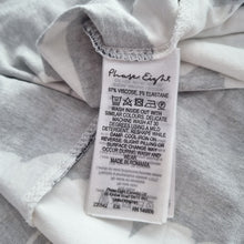 Load image into Gallery viewer, Phase Eight Maxi Dress 12 Jersey Black White Print Viscose Stretch Casual Party