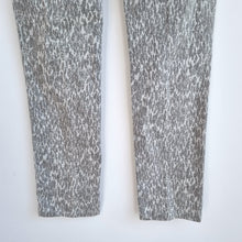 Load image into Gallery viewer, NYDJ Leopard Print Jeans UK 6 Beige Slim Fit Stretch Denim Mid Rise Animal