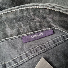 Load image into Gallery viewer, NYDJ Jeans Skinny Camouflage Print Grey Black Low Rise Slimming Shaping UK 4 US0