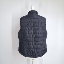 Load image into Gallery viewer, Marks & Spencer Gilet Padded Black Quilted Jacket Sleeveless Pockets Zip Up 20