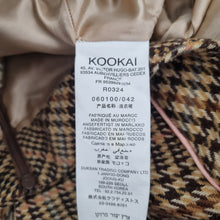 Load image into Gallery viewer, Vintage Kookai Mini Skirt UK 10 Y2K Heritage Check Wool Brown Traitors Claudia