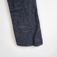 Load image into Gallery viewer, MiH Jeans Marrakesh Dark Blue Kick Flare Step Hem Mid Rise Indigo Ankle Size 28