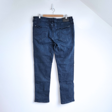 Load image into Gallery viewer, Fat Face Mens Jeans 36W 31L Slim Regular Fit Dark Blue Indigo Wash Stretch