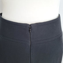 Load image into Gallery viewer, Jaeger Pencil Skirt Black Knee Length Work Office Lined Slit Suit Separates 10