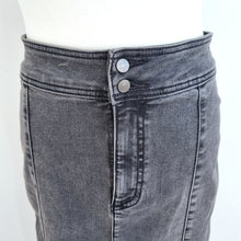 Load image into Gallery viewer, Free People Denim Skirt Midi Black Pencil Slit Pockets We The Free Jeans W 30