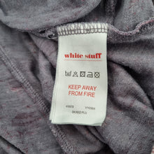 Load image into Gallery viewer, White Stuff Tunic Top Burgundy UK 16 Polka Dot Pockets Jersey 100% Cotton Scoop