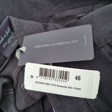 Load image into Gallery viewer, NYDJ Slim Straight Jeans UK20 NEW Dark Grey Velvet Lift Tuck Slimming High Rise