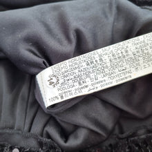 Load image into Gallery viewer, Zara Sequin Dress Backless Mini Black Clubbing Party Long Sleeves Bodycon Medium