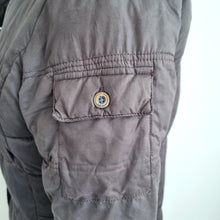 Load image into Gallery viewer, Mantaray Puffer Coat Grey UK 14 Faux Fur Hooded Padded Winter Pockets Jacket