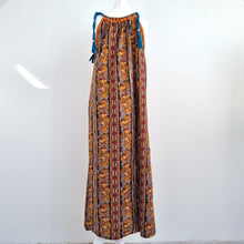 Load image into Gallery viewer, Flynow III Maxi Dress Beach Coverup Thailand Designer Floral Print Boho Small