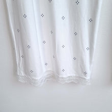 Load image into Gallery viewer, NEW White Company Pyjamas Set Trousers Cami Jersey Ivory Modal Lace Dot PJ XL