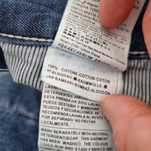 Load image into Gallery viewer, United Colors of Benetton Jeans Relaxed Fit Carpenter Elastic Waist Blue W34