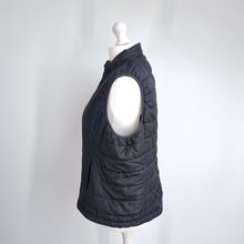 Load image into Gallery viewer, Marks & Spencer Gilet Padded Black Quilted Jacket Sleeveless Pockets Zip Up 20