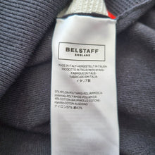 Load image into Gallery viewer, Belstaff Jumper Women's Star Cotton Nylon Black Red Knit Sweater Crew Large