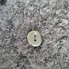Load image into Gallery viewer, Peruvian Connection Cardigan Alpaca Pima Cotton Black Fluffy Buttons Knit Medium