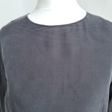 Load image into Gallery viewer, Moschino Cheap & Chic Dress 100% Silk Leopard Print Ruffle Cocktail Shift UK 8