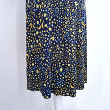 Load image into Gallery viewer, Issa London Dress 100% Silk Jersey UK 8 Dolphin Fish Print Blue A Line Cocktail