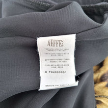 Load image into Gallery viewer, Moschino Cheap & Chic Dress 100% Silk Leopard Print Ruffle Cocktail Shift UK 8