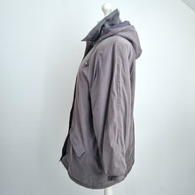 Load image into Gallery viewer, Holmewood Padded Puffer Coat UK 20 Grey Removable Hood Winter Jacket Parka Plus
