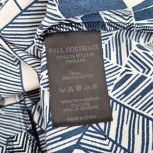 Load image into Gallery viewer, Paul Costelloe Dress Sheath Black Label Work Wiggle Pencil Abstract Print 8 XS