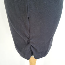 Load image into Gallery viewer, ME + EM Top T-shirt Tunic Black Long Sleeve Modal Basic Ruched Stretch Cuffed 12