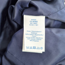 Load image into Gallery viewer, Boden Corduroy Dress Birds Print A Line Above Knee Navy Pockets Lined 12 Long