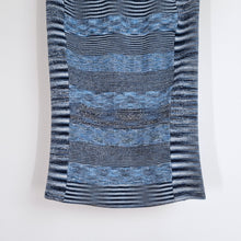 Load image into Gallery viewer, Karen Millen Skirt Pencil Bodycon Blue Rib Knit Striped Bandage Stretch 8 Size1