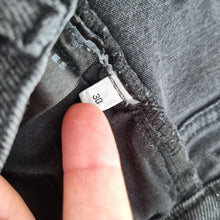Load image into Gallery viewer, Whistles Skinny Jeans Black UK 30 High Rise Denim Stretch Slim Fit Faded Pockets